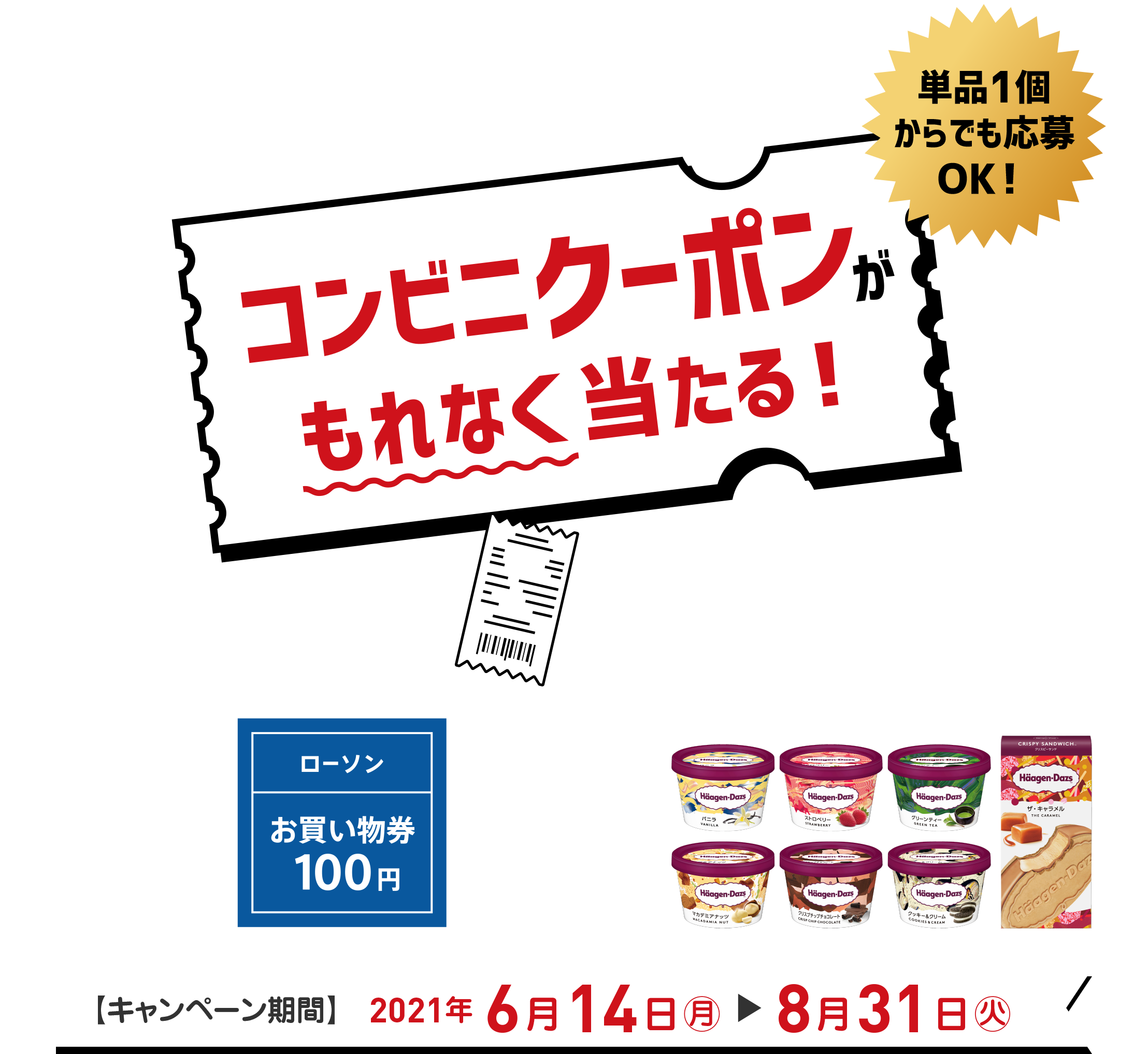 エコリカを買ってコンビニクーポンがもれなく当たるレシート応募キャンペーン